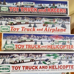 4 hess trucks